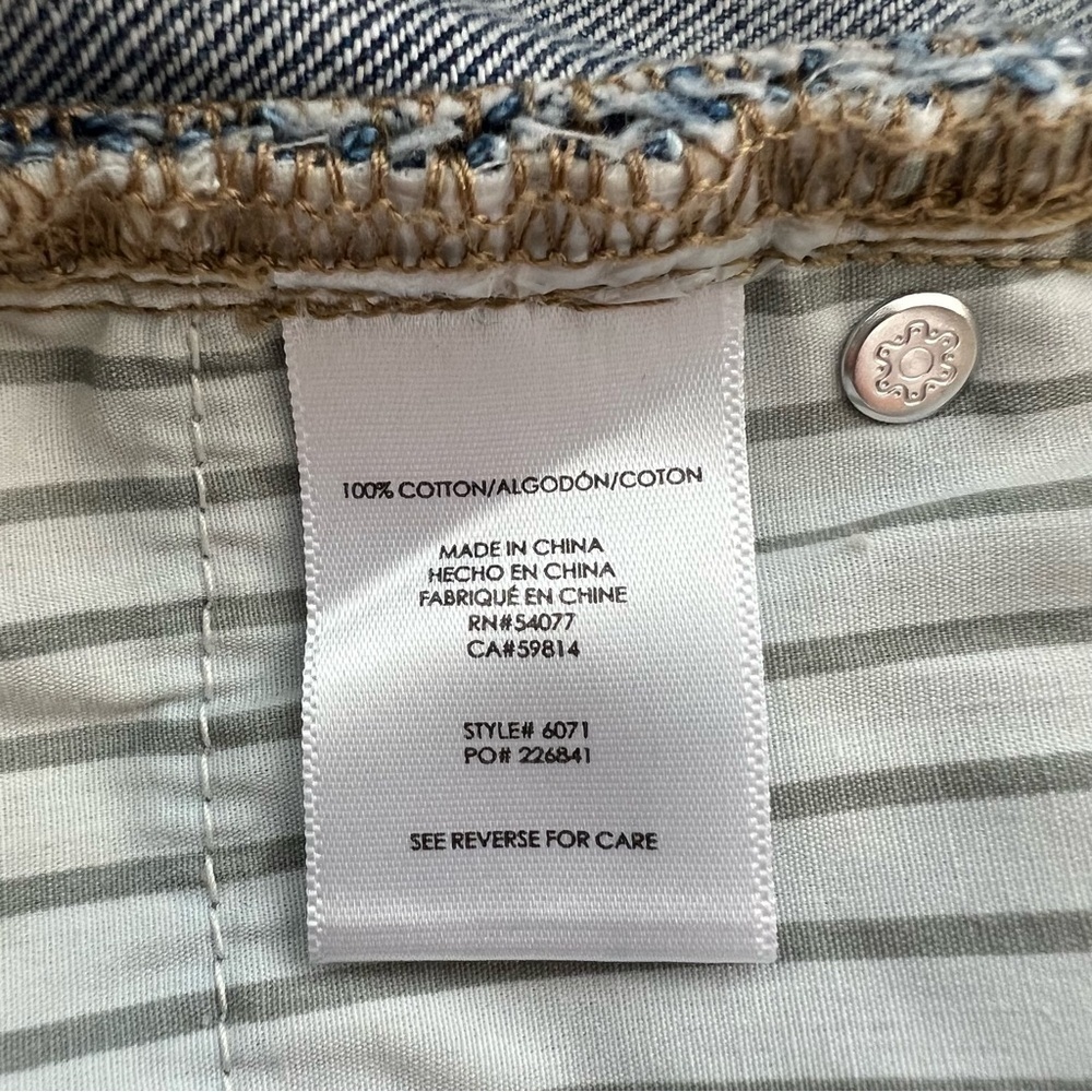 Cabi #6071 100% BF Jeans Size 12 - Picture 11 of 12